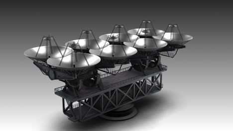 adu-1000 radio telescope - rotation loop