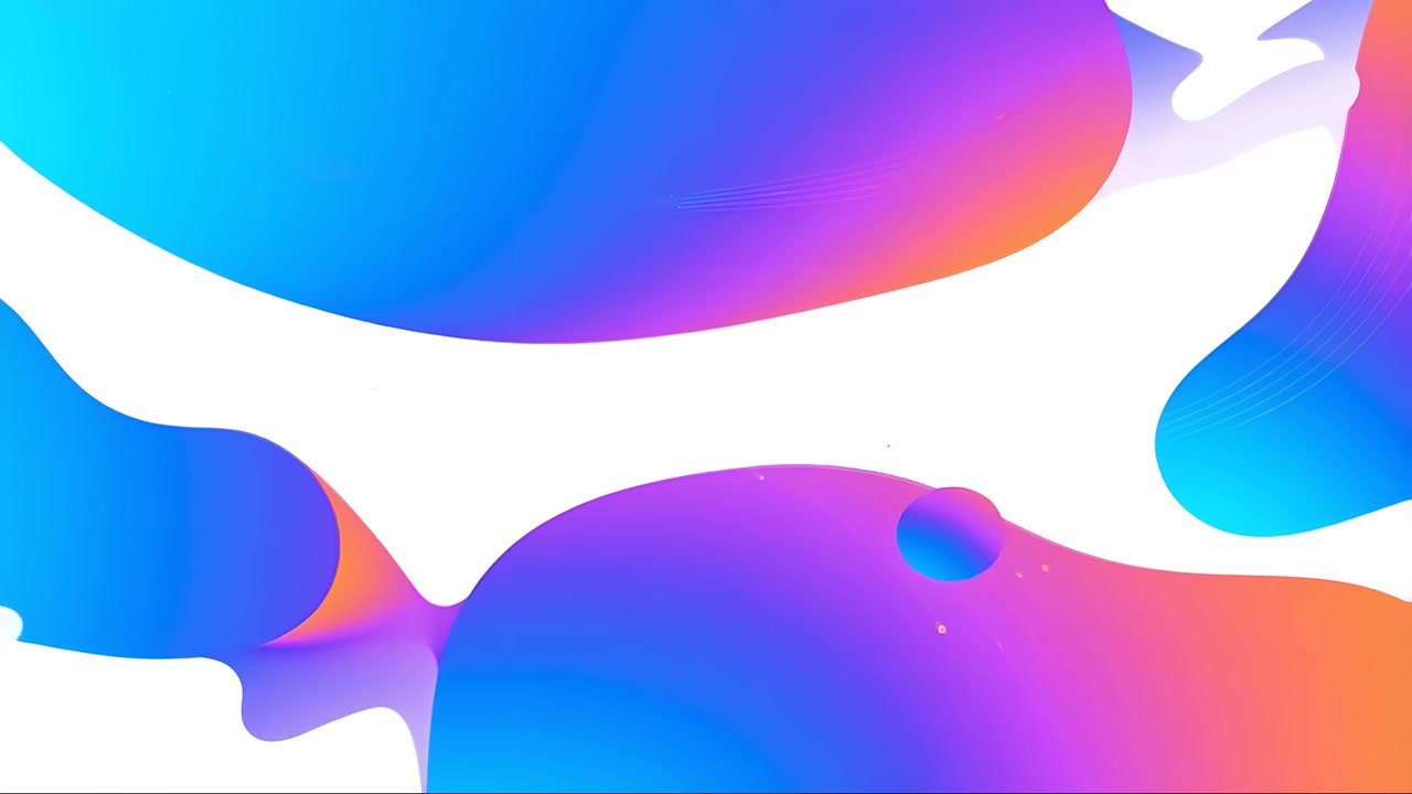 Sfondo Animato Astratto e Colorato 4K
