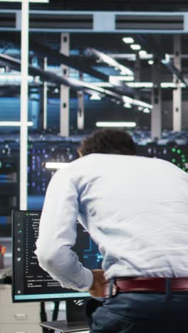 vertical video server hub programmer using ai machine learning node tree software