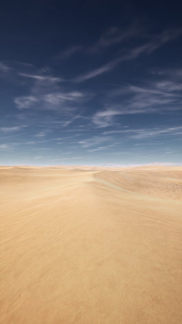 a vast and empty desert landscape