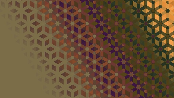 boucle d'arrière-plan de géométrie abstraite