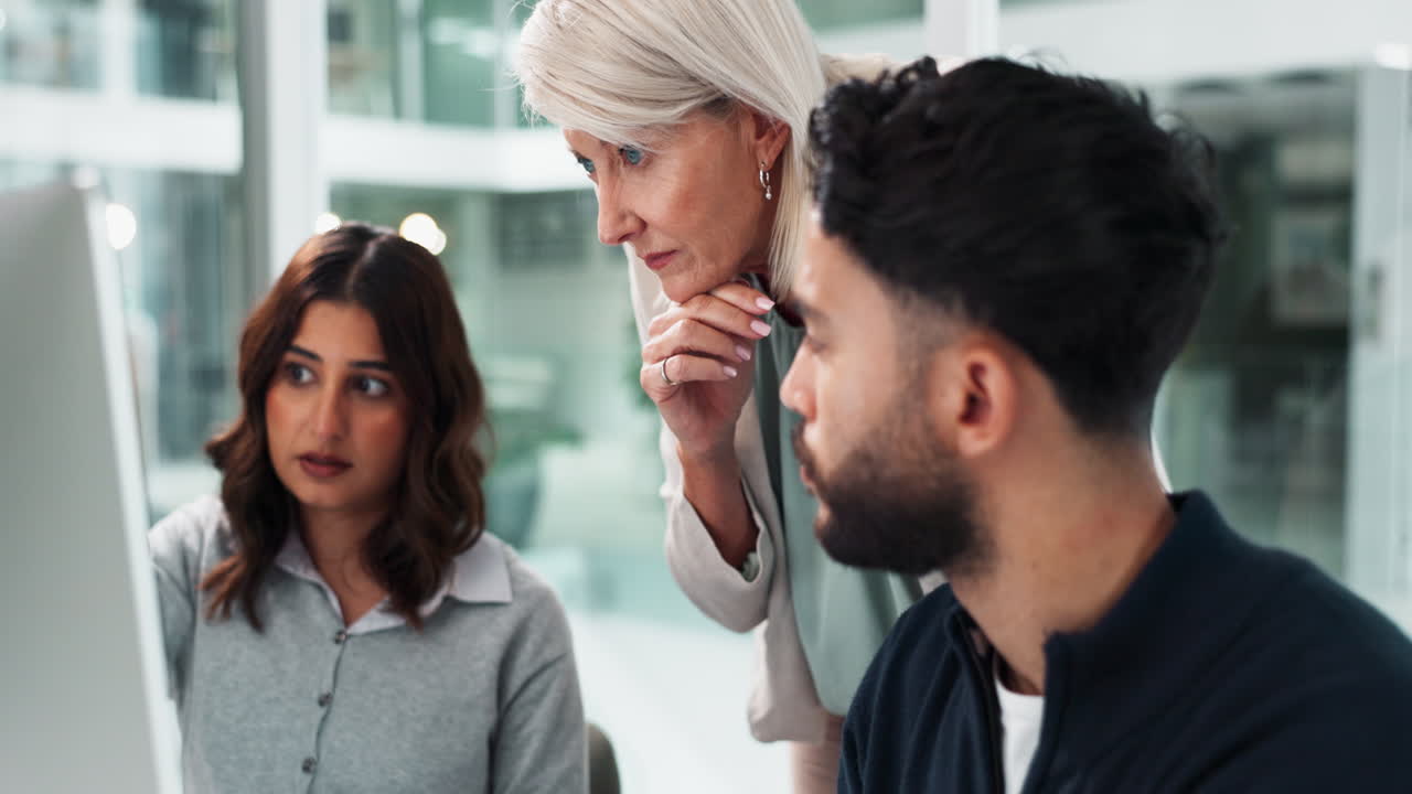 Business team collaborating in the office