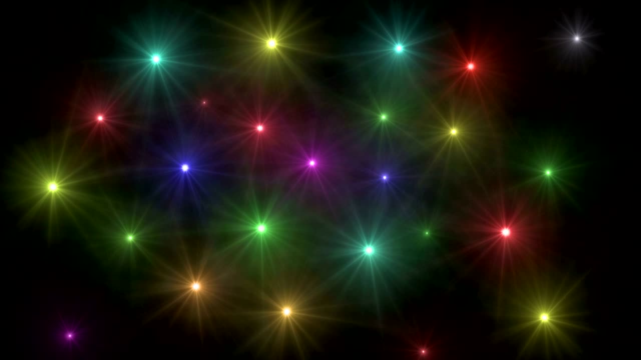 estrelas de luz céu 4k