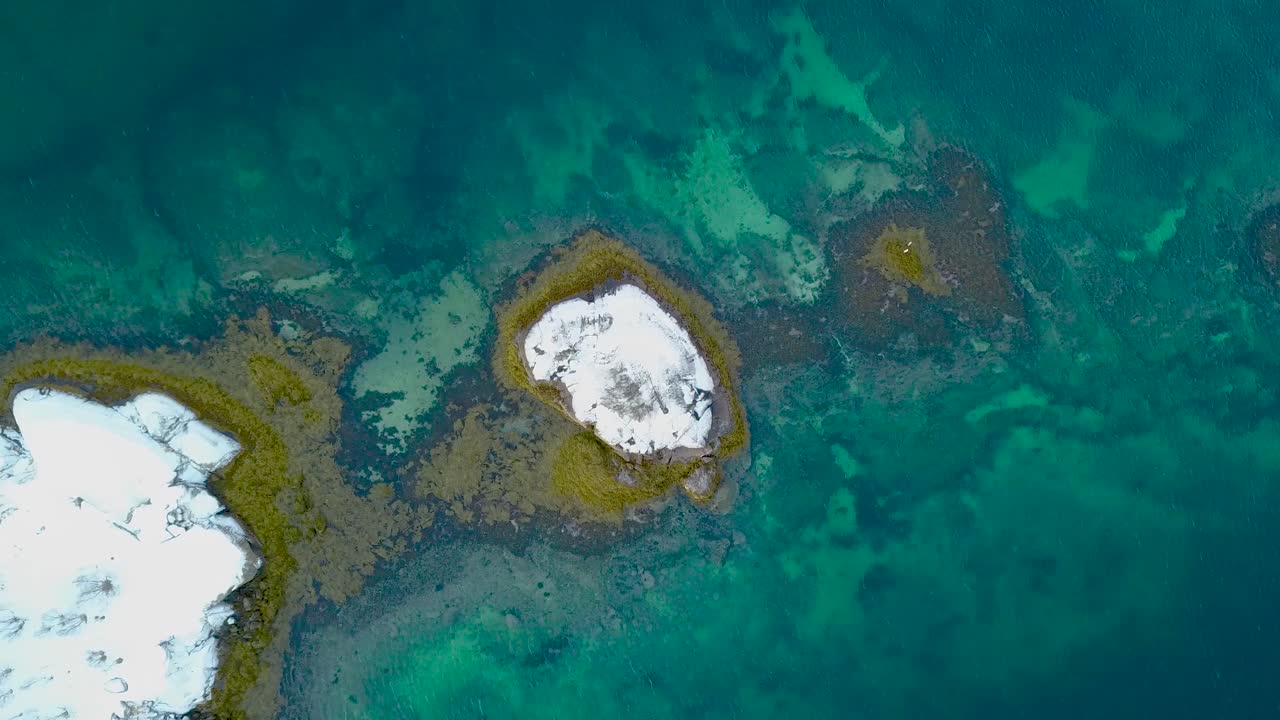 이것은 내가 노르웨이의 북쪽에 있을 때 본 최고의 풍경 중 하나입니다