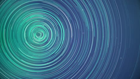 star trails in the night sky