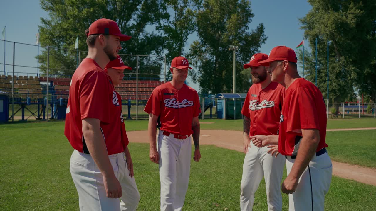 Raduno della squadra di baseball