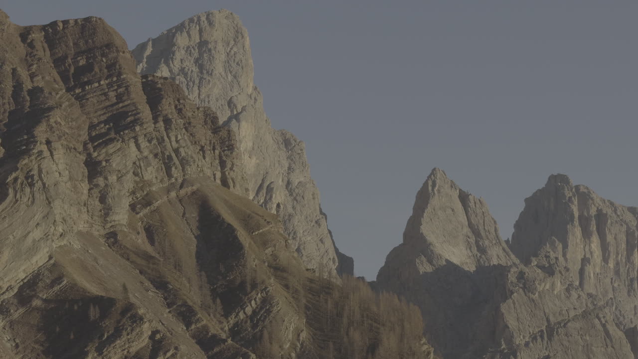 Mountain Peaks in the Dolomites