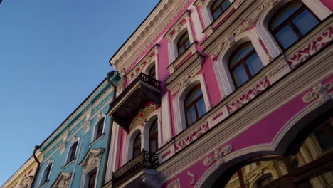 colorful european buildings