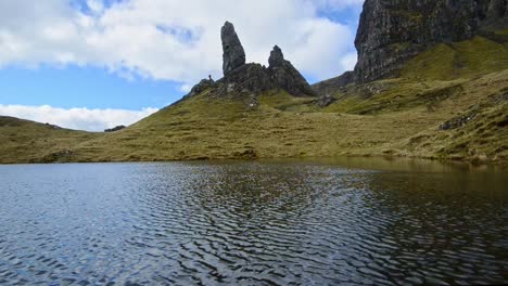 the old man of stor wide angle view