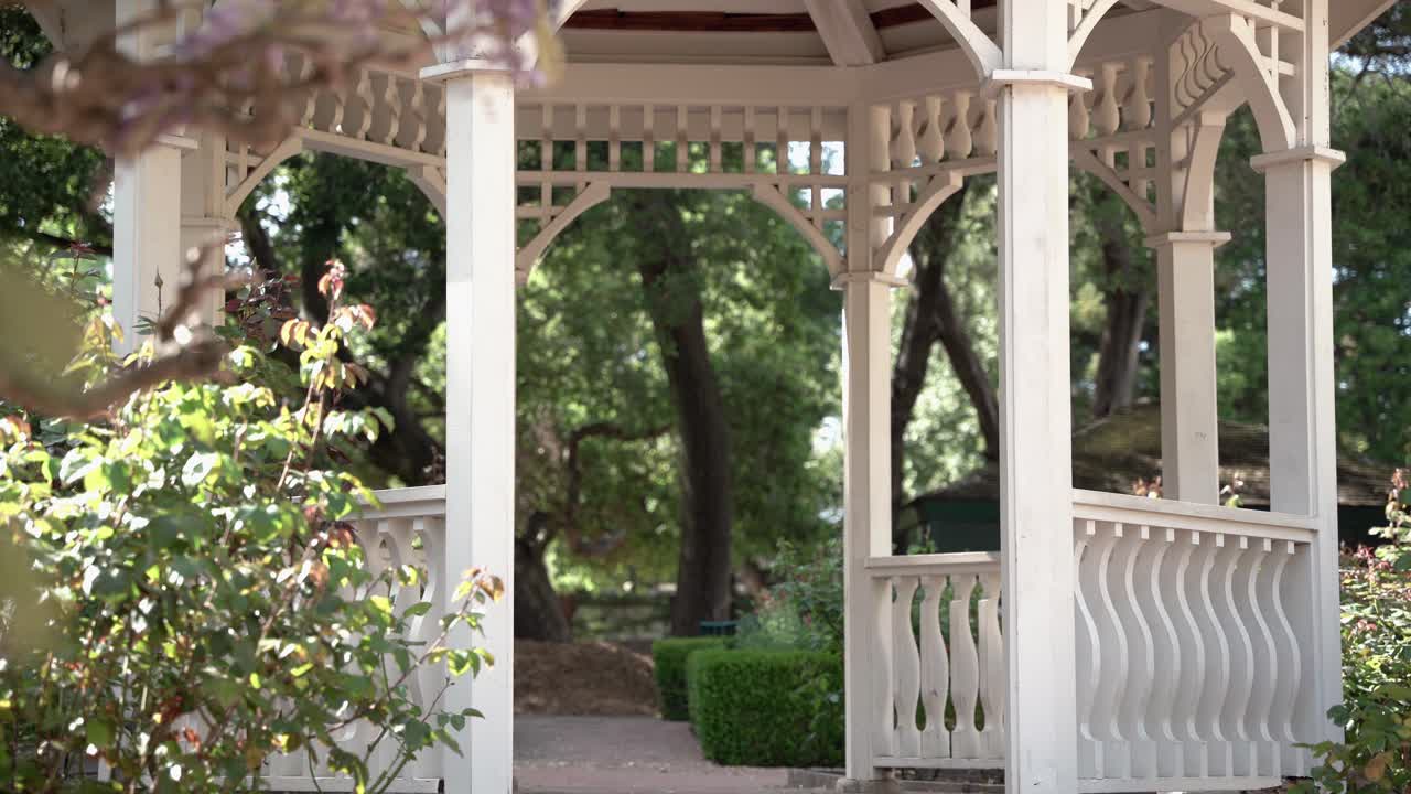 공원에서 아름다운 근접 촬영 전망대 구조