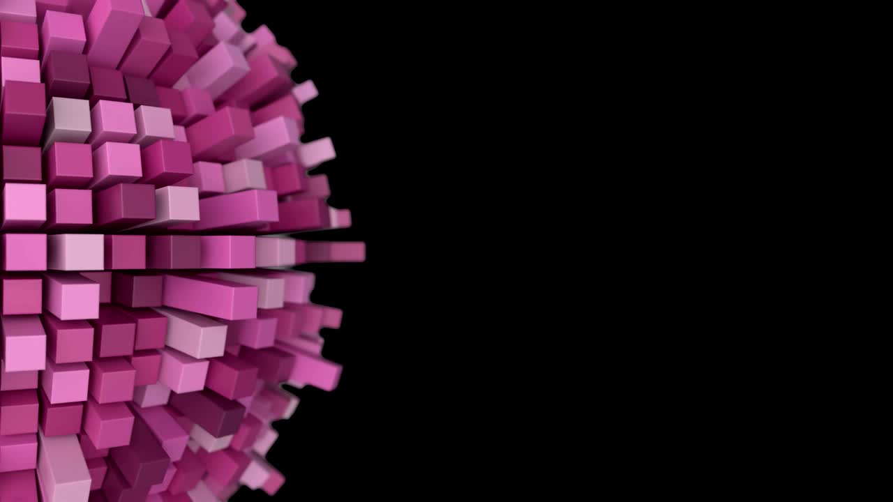 esfera de la tecnología abstracta 4k.