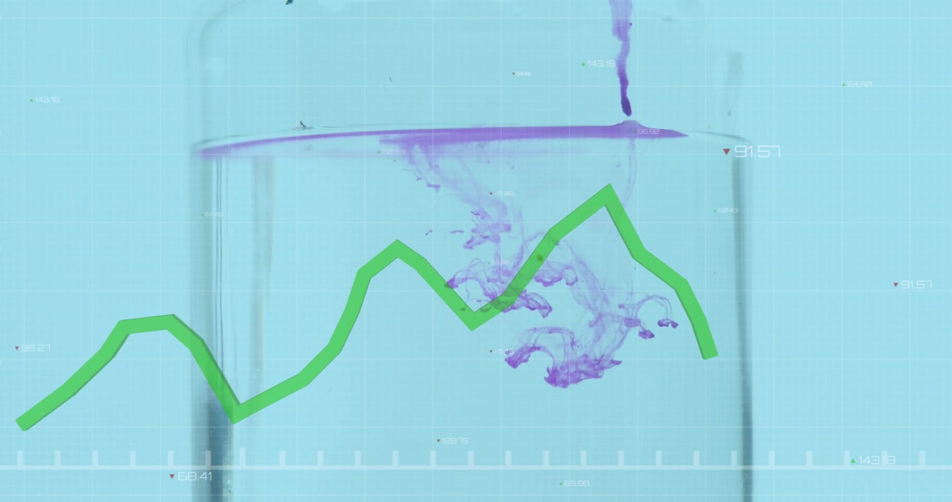 Animation of school caucasian female networks rotating over blue background