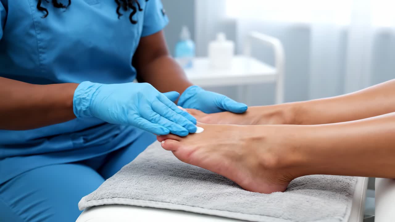 Masaje de pies y pedicura