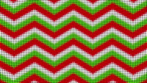 zigzag red green white lines arrows led panel animated background