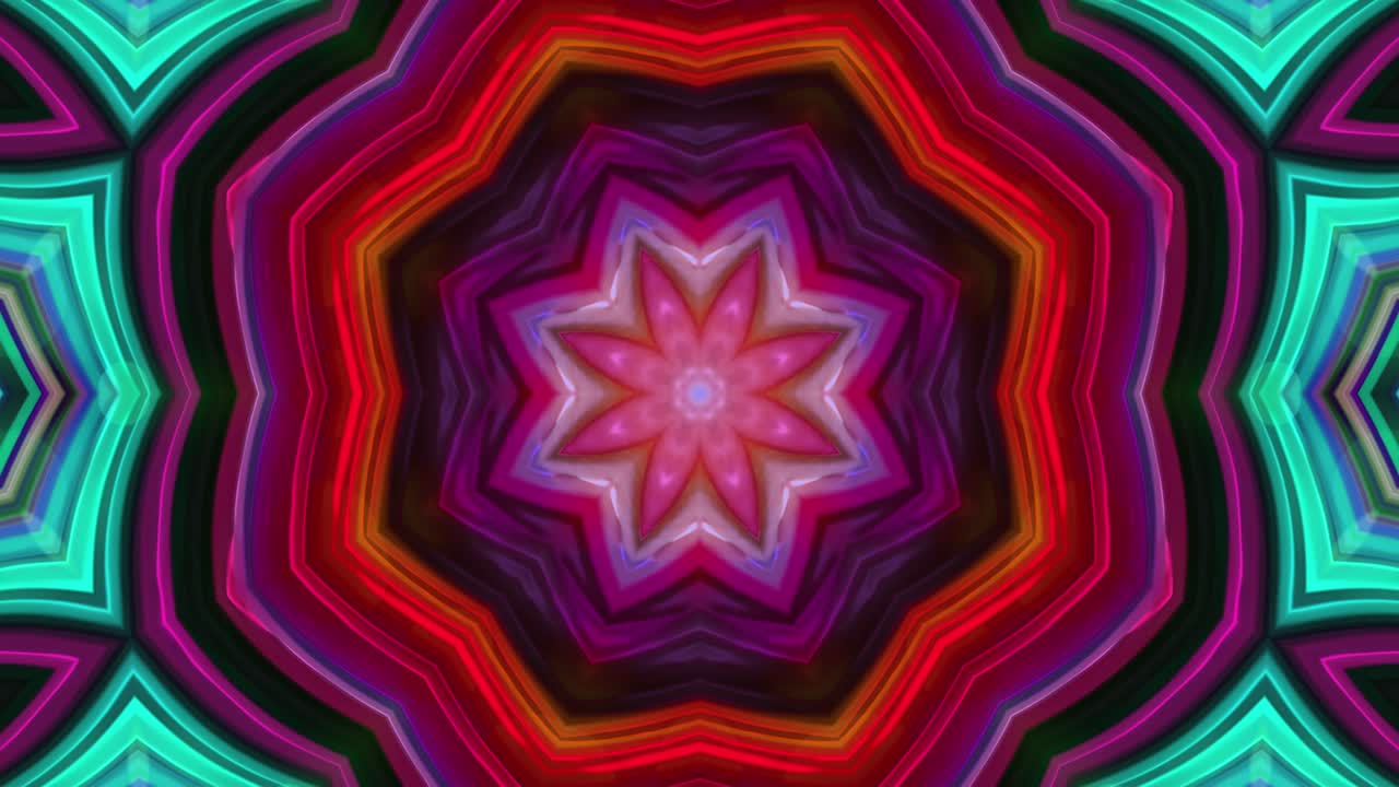 Abstract animation,Liquid background,Beautiful digital painting movie, Abstract background movie,Kaleidoscope Animation stock video.