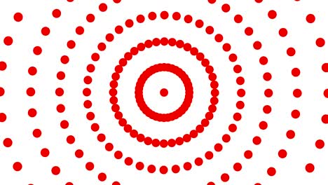 Abstract white circular pattern is rotating, disco backdrop, signaling communications information, optical