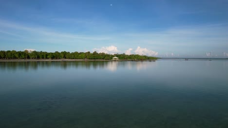 aerial-drone-flying-low-and-fast-over-glassy