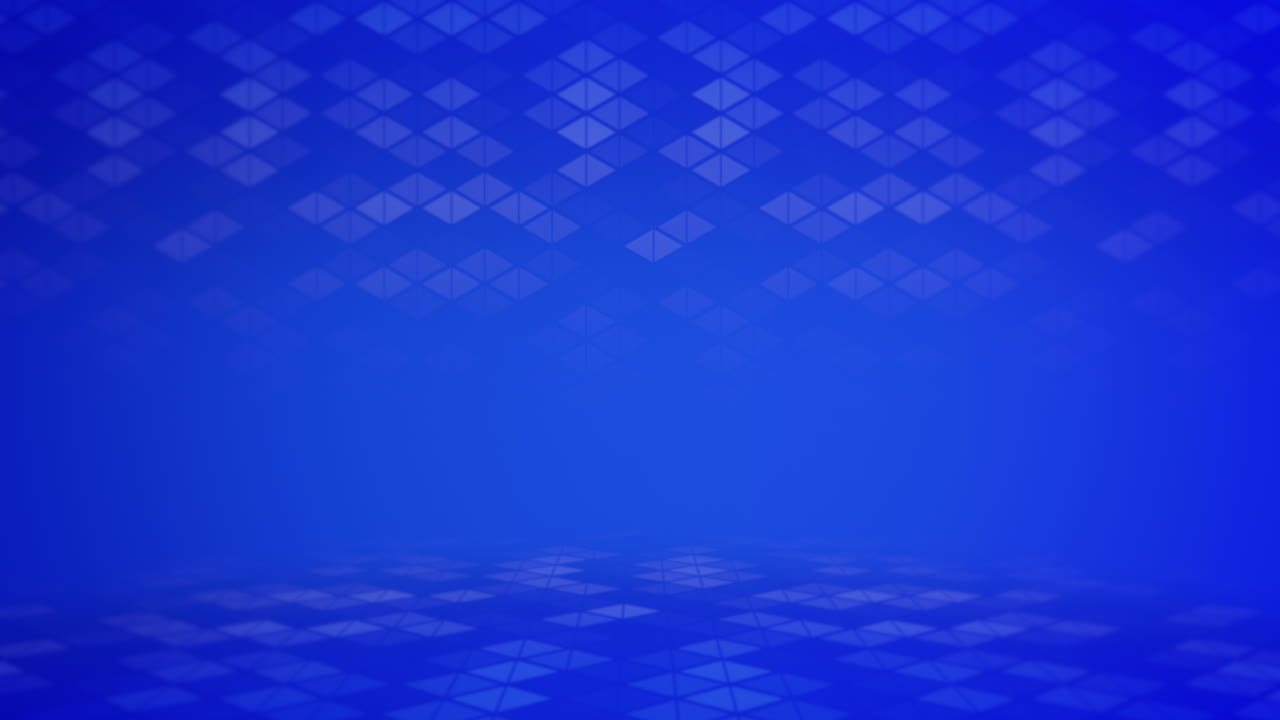 patrón geométrico moderno con triángulos en gradiente azul