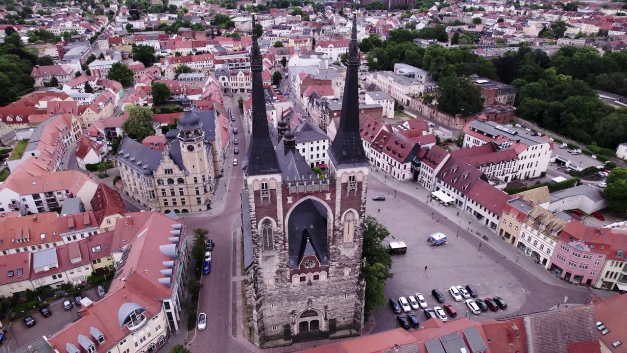 세인트의 높은 조감도