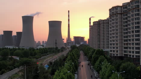 environment industrial manufacture power plant use clean energy, factory, pollution, technology, energy, gas, chimney, plant, chemical, manufacturing, engineering, fuel, petrochemical