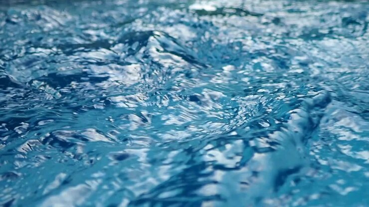 Acqua che scorre al rallentatore