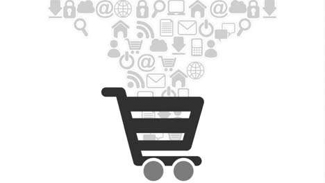 online shopping and e-commerce concept