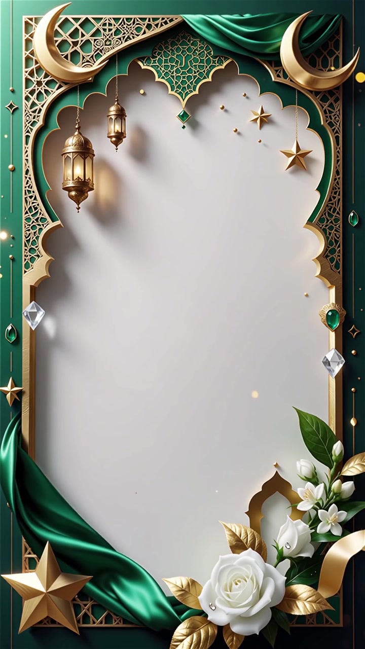 Compleanno del Profeta Maometto Mawlid al-Nabi Sfondo Islamico