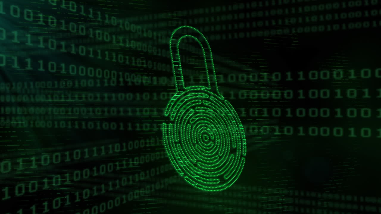 icona di lucchetto di sicurezza contro l'elaborazione dei dati