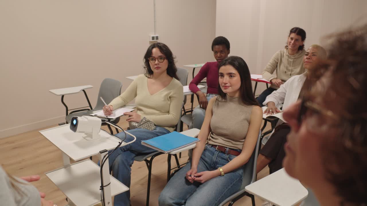 Classroom Lecture with Diverse Students