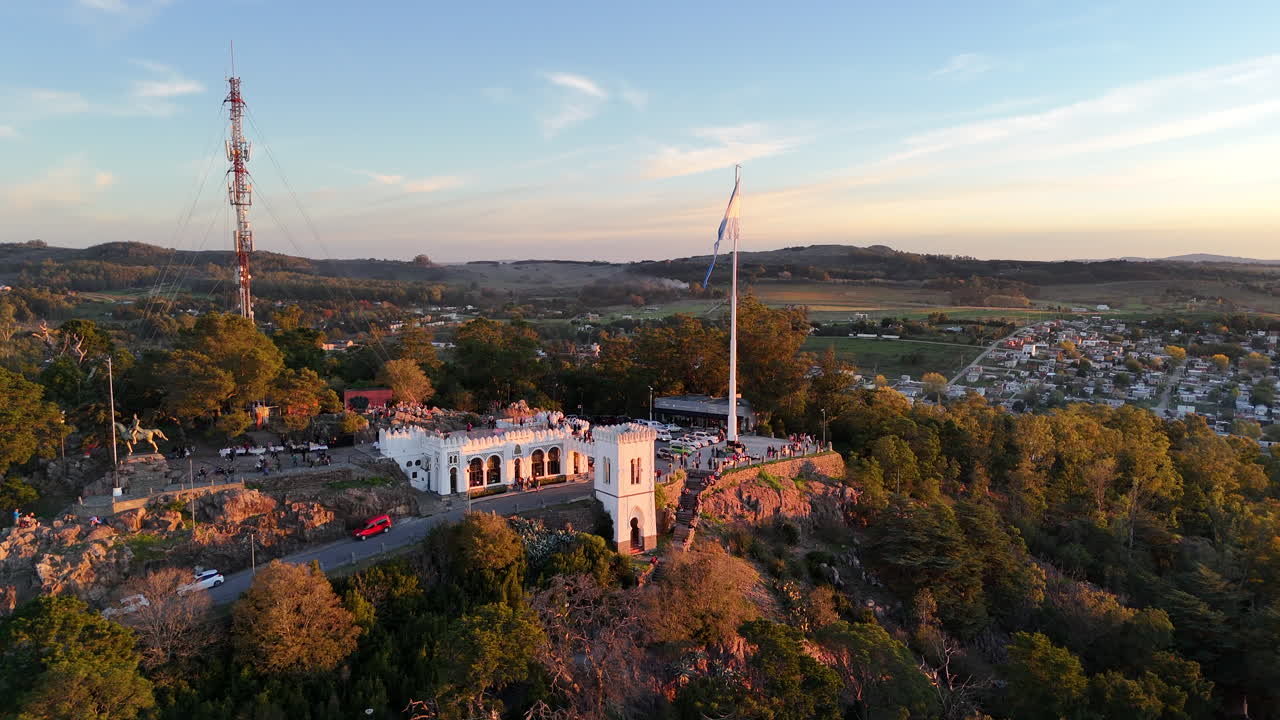 Independence Fort Aereal View Tandil Buenos Aires Argentina 2