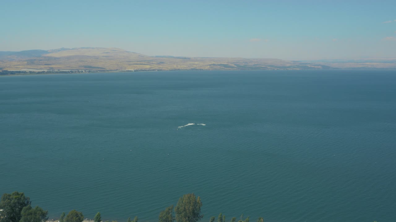 Sea of Galilee from a birds viewpoint