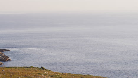 video of beautiful view of the sea coast with rocks