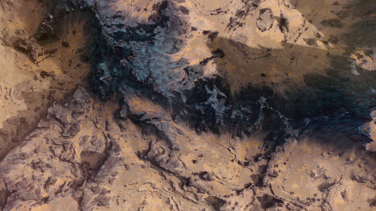 vuelo de avión no tripulado a marte - llegando a aterrizar