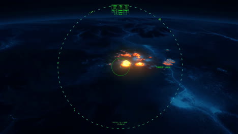 satellite night vision targeting system