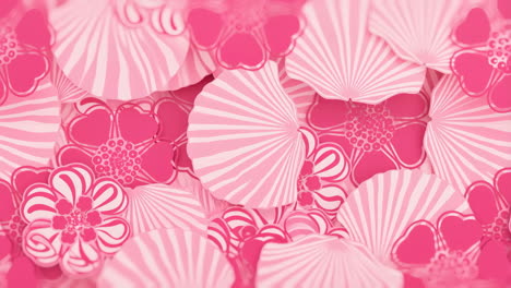 pink floral pattern background