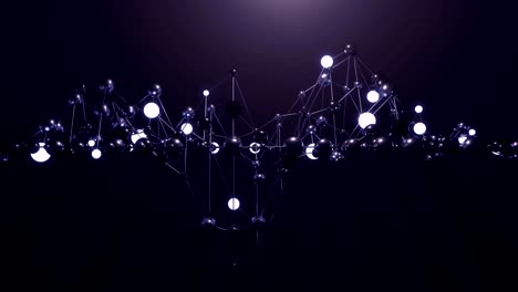 la red abstracta de 4k.