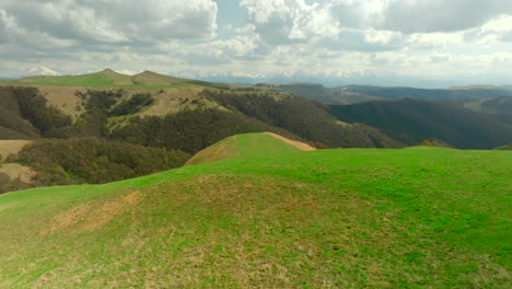 uitzicht op het berglandschap