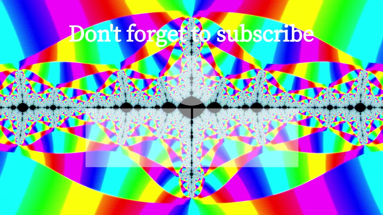 사이키델릭 플래시 엔드 카드 엔딩 스크린 모션 그래픽