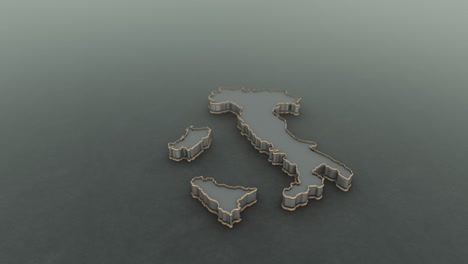 mapa de italia de fondo 4k