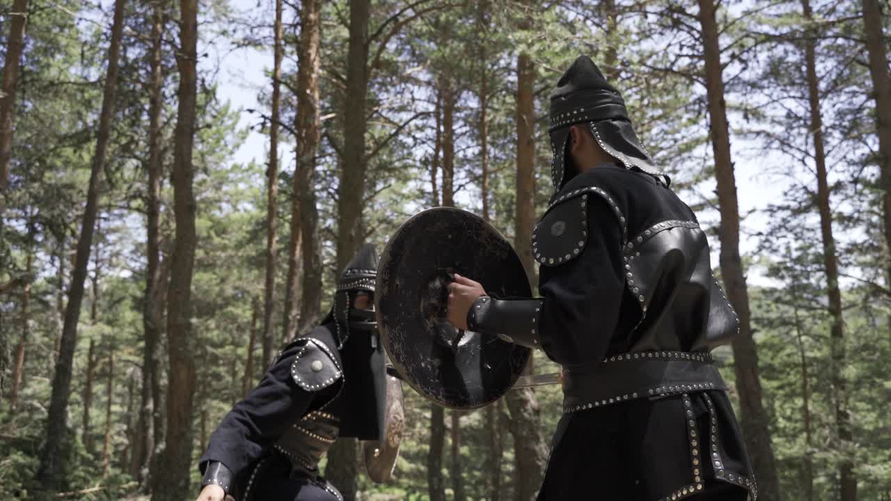 el entrenamiento del soldado guerrero.
