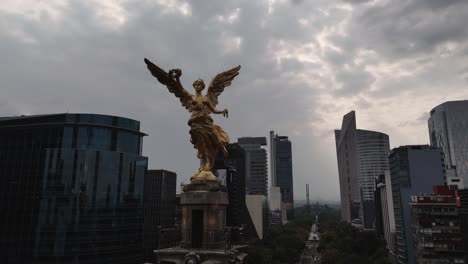 angel of independence monument in mexico city