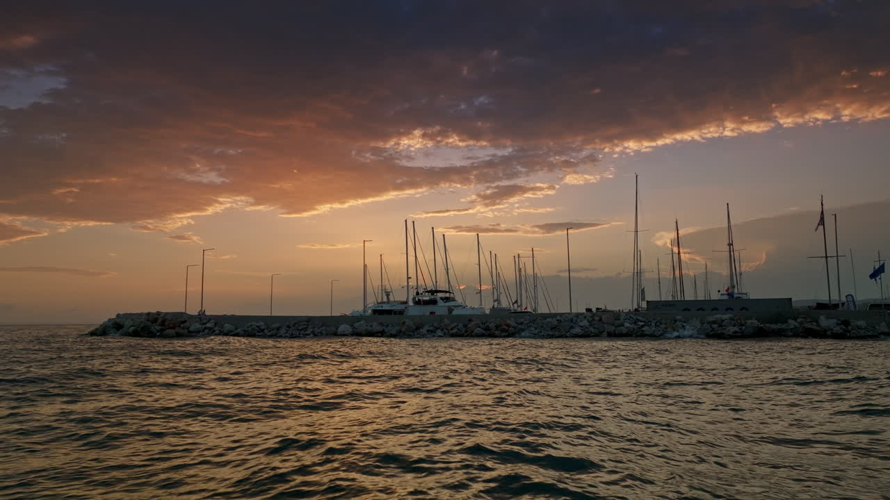 Sunset at the Harbor