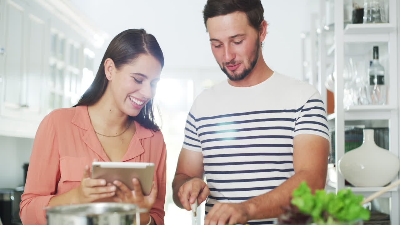 ella encontró la receta perfecta para principiantes para él.