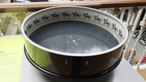 spinning zoetrope displaying animated horse sequence