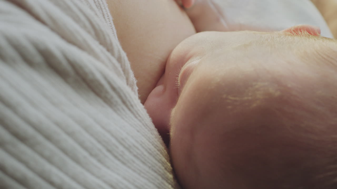 Mother Breastfeeding Baby