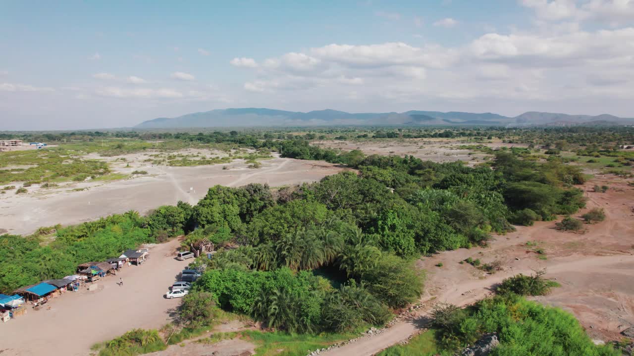 Tourists swimming in the Chemka hot springs in Moshi Tanzania