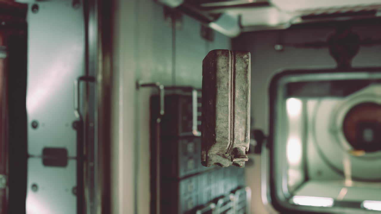 топливный контейнер, плавающий на старой международной космической станции