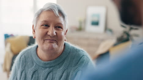 Counseling,-old-woman-or-caregiver-holding-hands