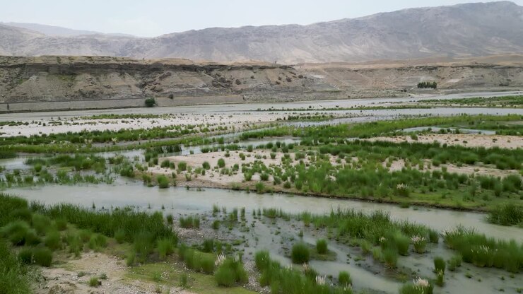 Kunar River's Flowing Channels