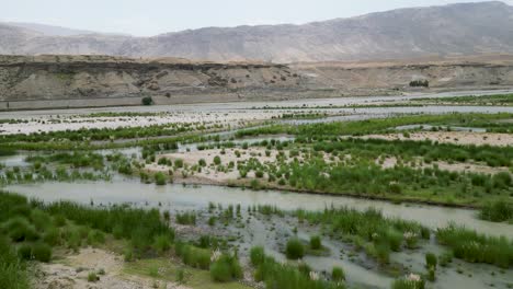 les canaux de la rivière kunar